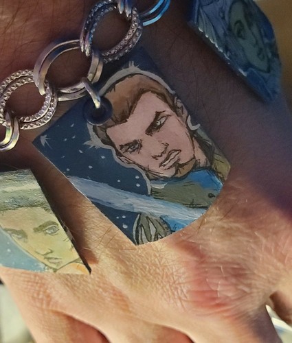 Star Wars Rebels Silver Charm Bracelet Kanan Hera Ezra Sabine Zeb Chopper - Picture 4 of 4