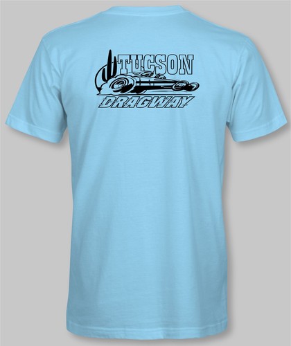 TUCSON DRAGWAY Retro T-Shirt drag race strip racing track raceway speed shop - Picture 17 of 17
