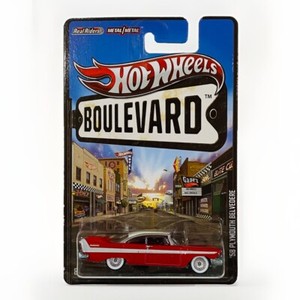 ホットウィール　'58 PLYMOTH BELVEDERE hot-wheels-boulevard-1958-