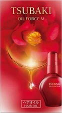 TSUBAKI Oil Force M Hair Oil Damage Repair & Gloss  Camellia Oil - Made in Japan
