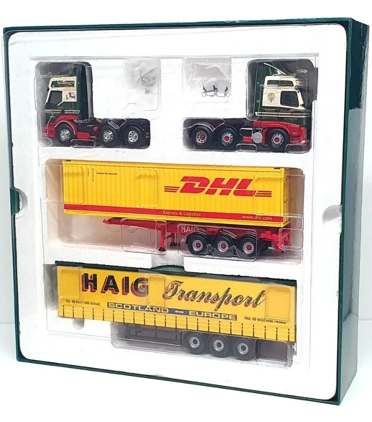 Corgi 1/50 Scale CC99192 - Volvo FH Skeletal & Renault Containers Haig - Image 2 of 3