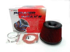 Air Filter Apexi Style Replacement 76mm 3 Universal Red Performance Intake Air Filter Apexi Style Replacement 76mm 3 Universal Red Performance Intake