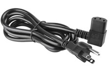 Premium 6-Feet IEC320 C13 To NEMA 5-15 AC Power Cord With 90-Degree Plug