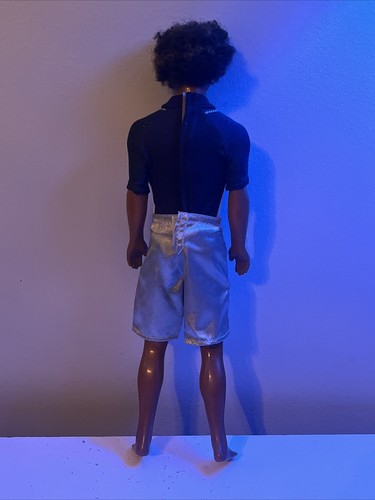 Cali Guy Steven Summer Beach Surfer Doll 2004 G8668 Barbie Girl Board Shorts - Picture 6 of 6
