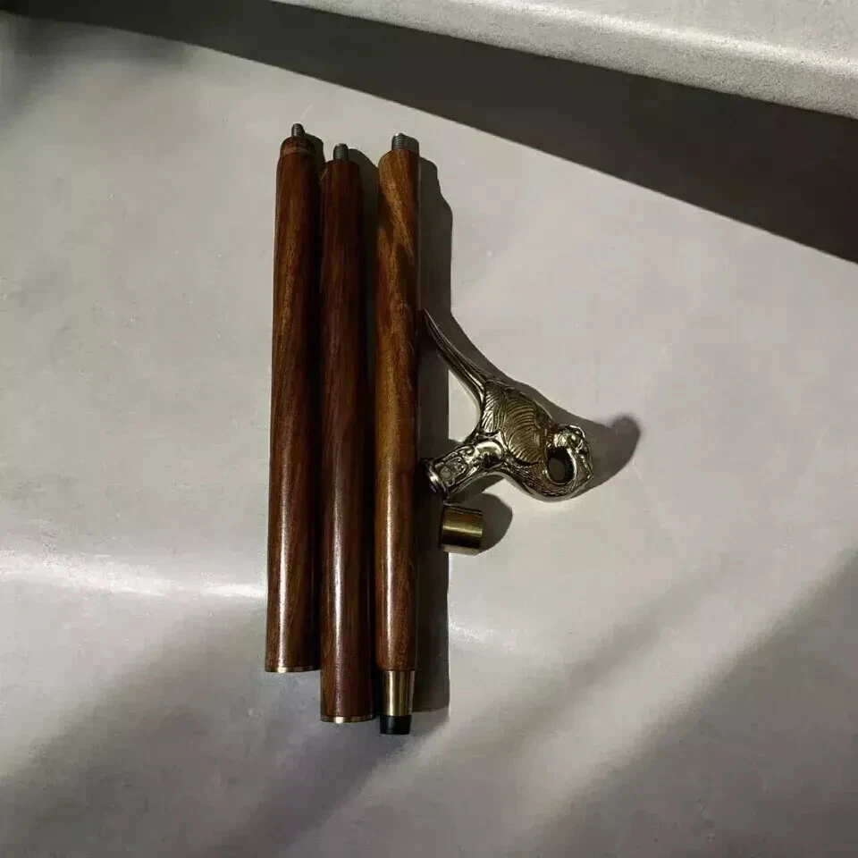 古董手柄赫丘勒波洛天鹅风格黄铜手杖礼物 — 第 4/4 张图片