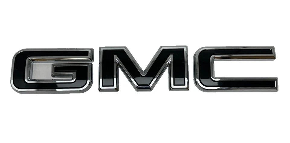 GM Rear Tailgate Emblem Letters Badge For 2019-2024 GMC Sierra 1500 2500 3500 HD - Image 2 of 4