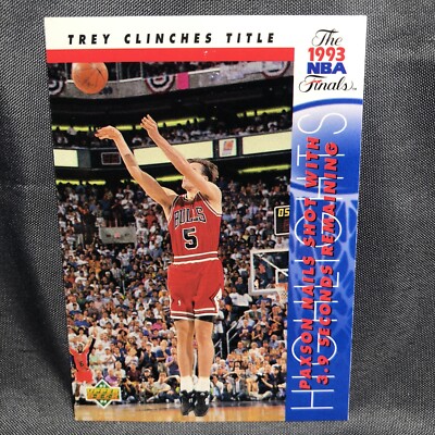 Chicago Bulls Vs Nba Finals 1993 Game 1999 Upper Deck Six Time NBA