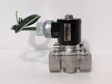Parker 23RC12VV7C7F 2-way solenoid valve, 300PSIG, 3/4 in NPT, 185 deg F max med