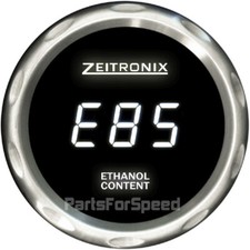 Zeitronix Eca-2 Ethanol Content Analyzer Plus Gauge White No Sensor