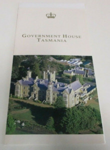 Government House - Hobart - Tasmania - Detailed Brochure and Guide - 2012