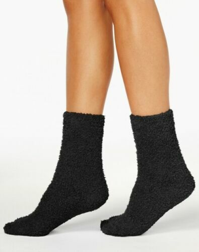 F174 Charter Club Red, Pink, Black or Burgundy Supersoft Fuzzy Cozy Socks - Picture 8 of 9