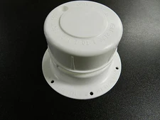 WHITE Plastic Attic/Plumbing Vent Cover / cap 1-1/2" Pipe Diameter RV Trailer