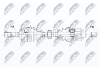 NTY Antriebswelle NPW-MZ-054 FüR Mazda CX DK Skyactiv DK5W DK6W