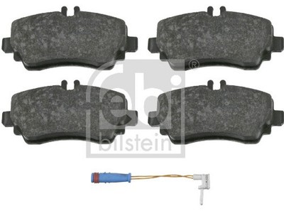 For FEBI HAMULCE 16439 BRAKE PAD SET WITH ADDITIONAL PARTS