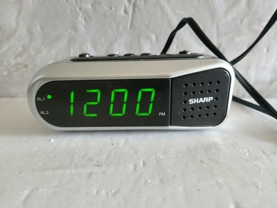 Sharp SPC100 Digital Alarm Clock  - Great Condition Tested Works
