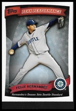 2010 Topps #PP-56 Felix Hernandez Peak Performance