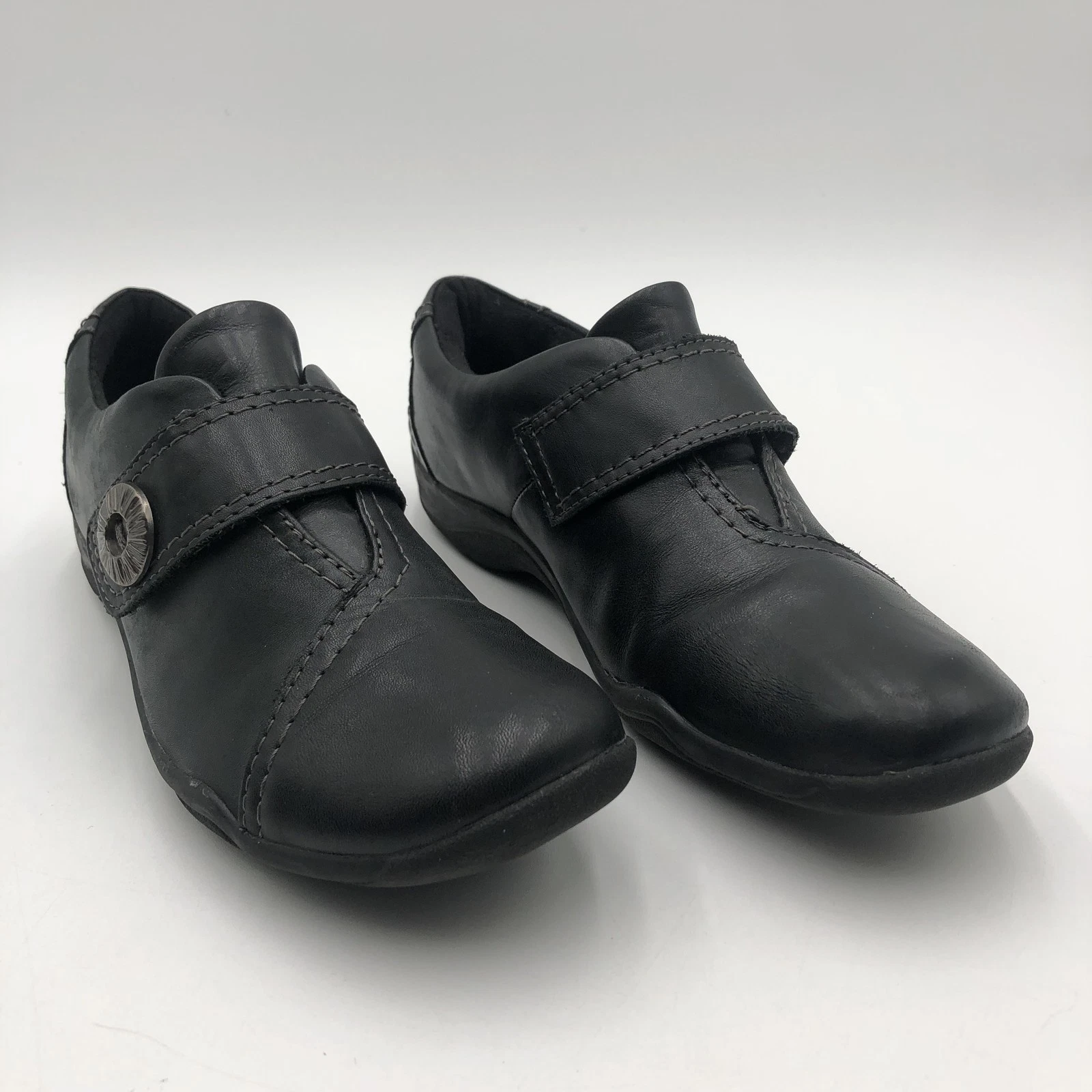 Scarpe Clarks Artisan donna taglia 7 5 N mocassini comodi slip on in pelle 66599