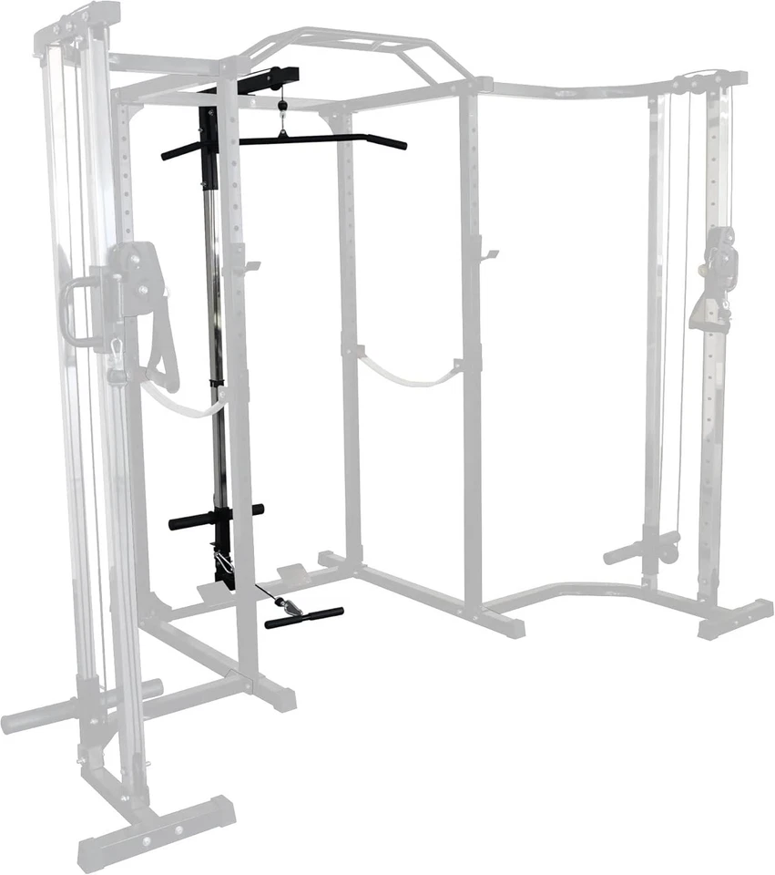 Multi-Function Adjustable Power Cage with J-Hooks, Safety Straps and Optional... - Image 2 of 4