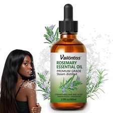 Rosemary Oil for Hair Growth, Scalp Hair Strengthening, 2 Fl Oz