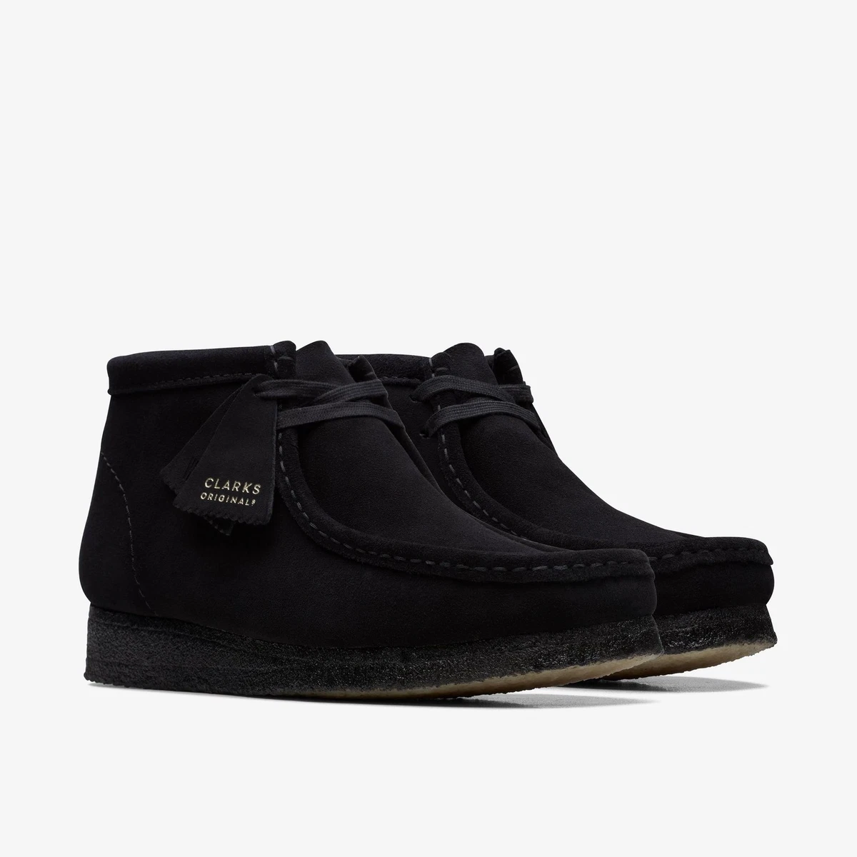 Clarks Wallabee ブラック レザー 27cm used Wallabee Black Suede – Premier