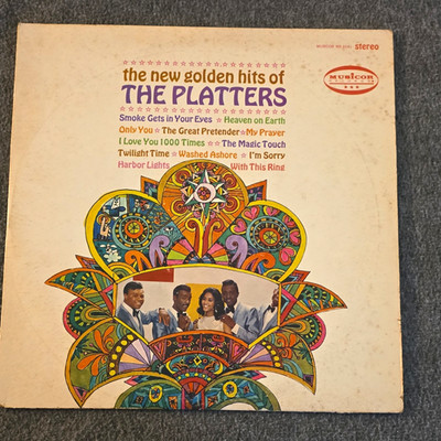 The Platters The New Golden Hits Musicor 12'' LP Stereo MS 3141