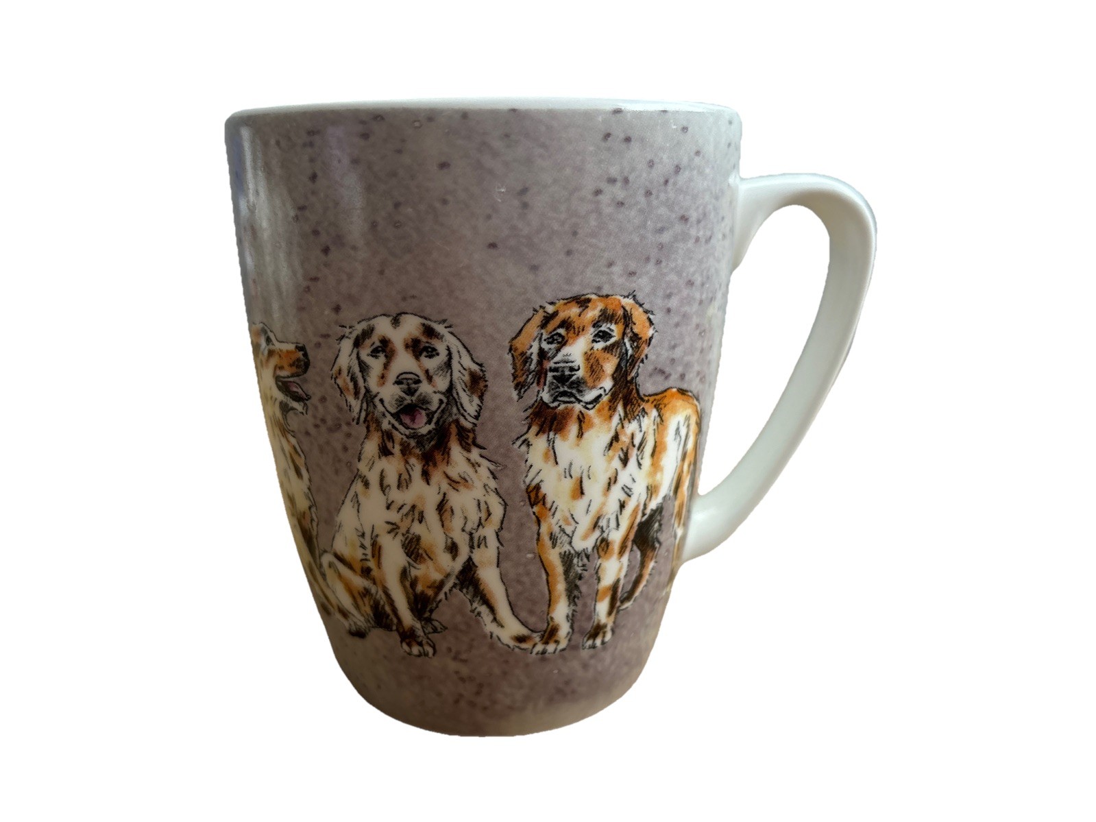 TAZA DE PORCELANA QUEENS BY CHURCHILL ACOMPAÑANTES - RETRIEVERS. HECHO EN INGLATERRA
