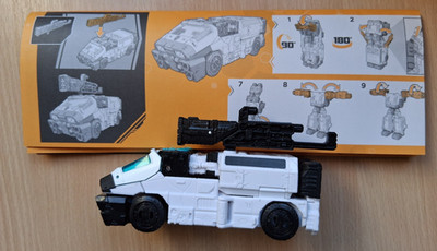 Transformers Animated Universe Autotrooper+Wechselkopf