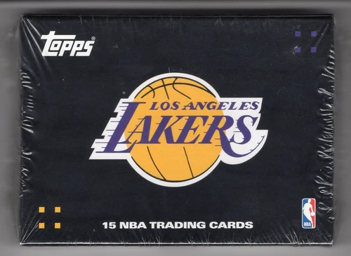 2008 TOPPS LOS ANGELES LAKERS PURPLE SET OF 15 CARDS FACTORY SEALED KOBE BRYANT