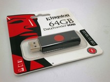 Kingston DataTraveler 106 64GB Flash Drive - USB 3.1 3.0 2.0 MACBOOK PRO WINDOWS