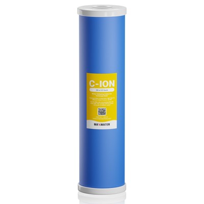 BigBlue 20''x4.5 Cation Resin Softening Water Hardness Reduction Filter cartridge