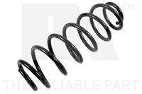 1X Fahrwerksfeder NK 542565 FüR Ford Fiesta 6 CB1 CCN Van Ecoboost Sport Tdci