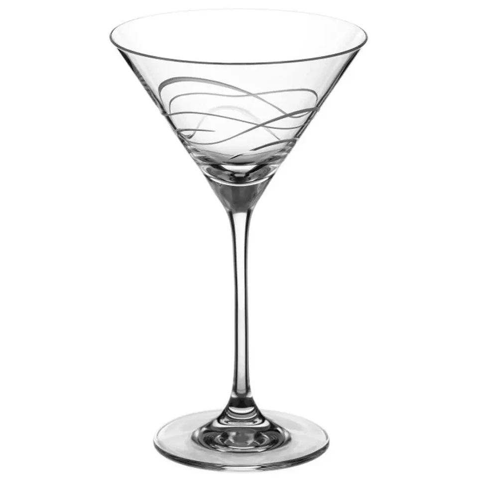 Dartington Crystal Martini Glasses Twilight Collection 210ml Set of 2 Boxed - Image 3 of 4