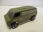 Vintage Original Hot Wheels Redline - US ARMY MILITARY POLICE VAN