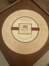 Restoration Hardware French Wine Label 8" Plates Salad/Dessert RH Set of 4