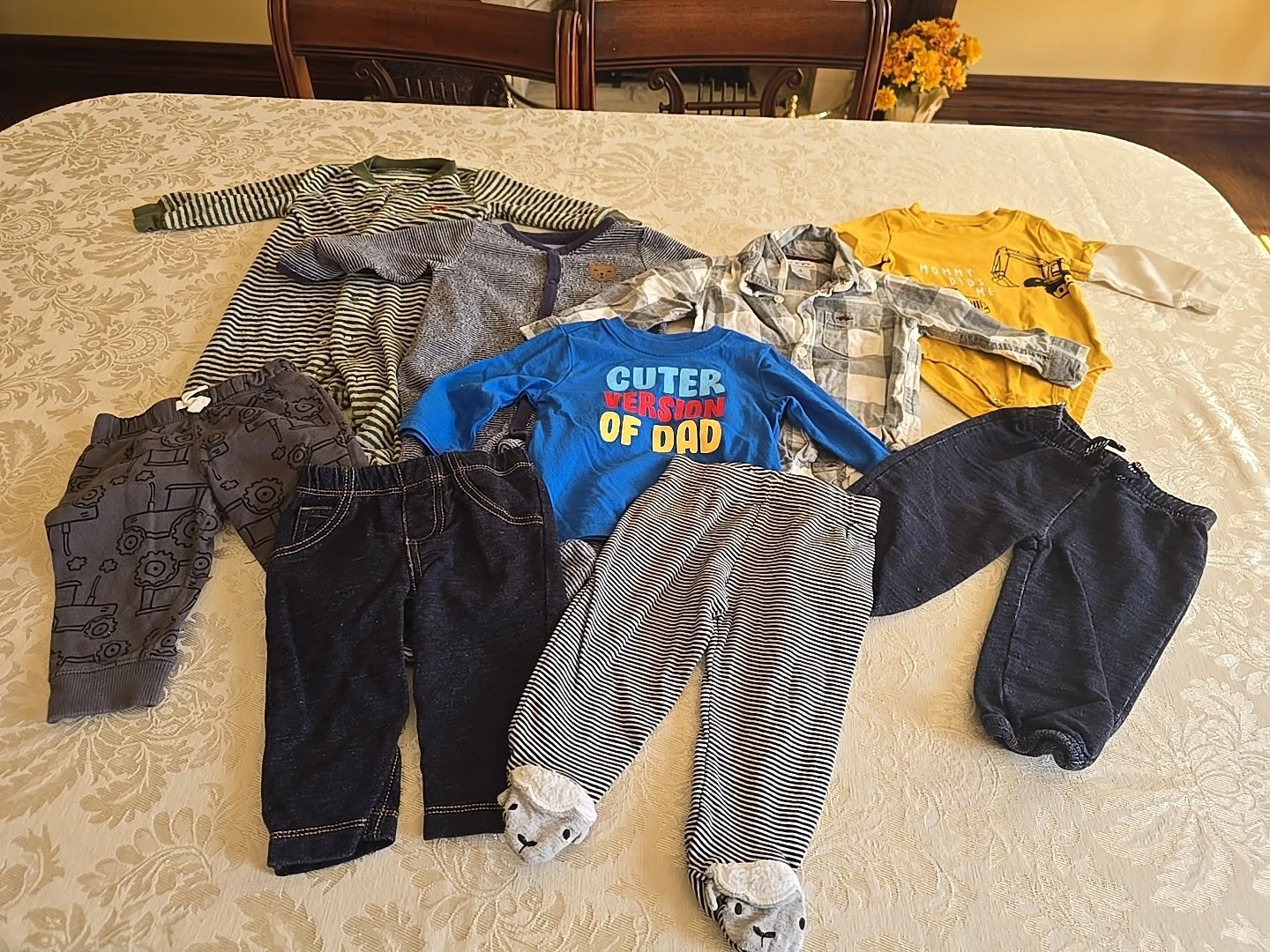 Baby Boy Clothing Lot Size 6m 9 Items