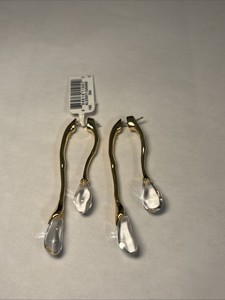 Gold Plated On 925 Sterling Silver. These Earrings Weigh 8.91 Grams