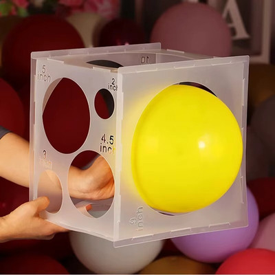 Kunststoff Ballon Größenbox Ballongröße Messbox Säule Ballon Deko