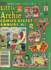 Little Archie Comics Digest Annual #3 VG+ 4.5 1978 Stock Image Low Grade
