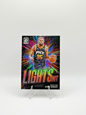 2024-25 Donruss Optic Lights Out Silver Holo Prizm #14 Kevin Durant Suns