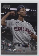 2023 Topps Stadium Club Triston McKenzie #155 1f17