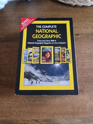 The Complete National Geographic - Jede Ausgabe seit 1888-2009 (6 DVD-ROMS) NEU