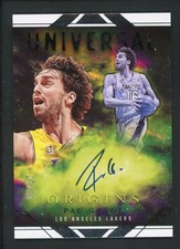 2023-24 PAU GASOL 27/30 AUTO PANINI ORIGINS UNIVERSAL AUTOGRAPHS