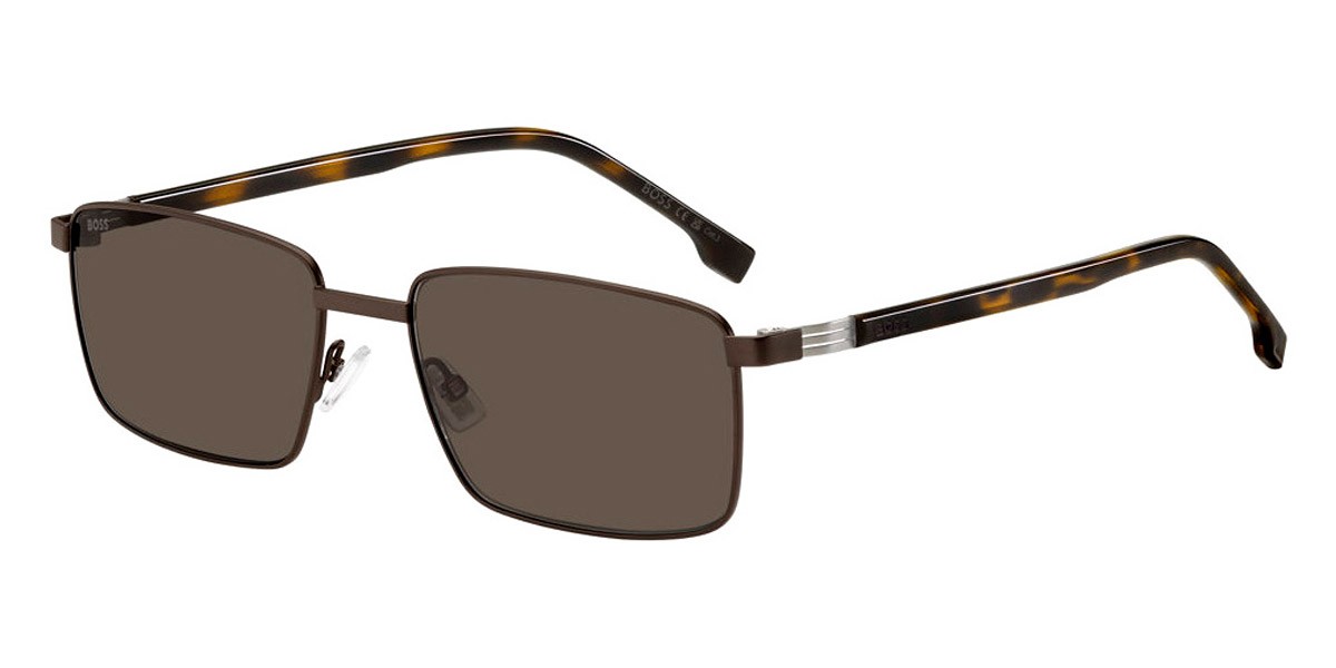 Hugo Boss Brown Sunglasses HUGO BOSS 1444/CS-1 009Q Eyeglasses Transparent Brown with  main image 4