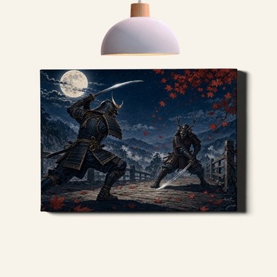 Wall_Art_Canvas_a_Night_Scene_Under_a_Glowing_Full_Moon_Showing_Two_Samurai_2026