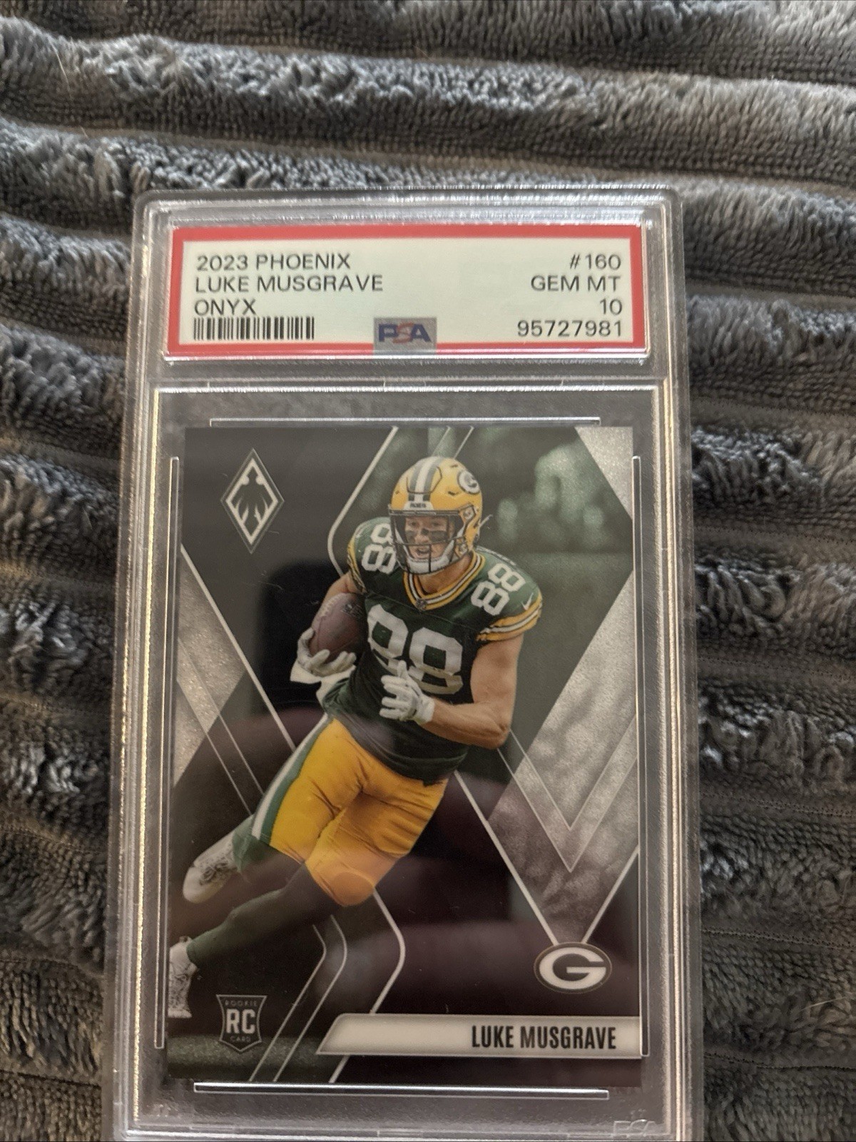 2023 Panini Phoenix - Rookies Luke Musgrave #160 3/5