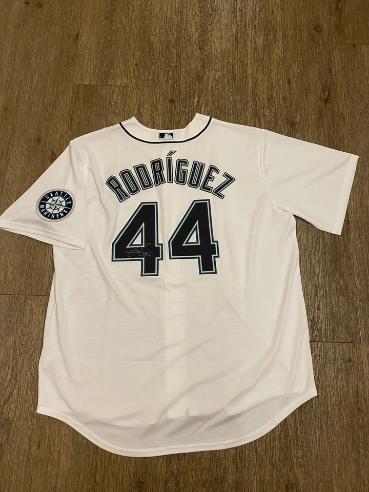 REAL Julio Rodriguez Signed/Autographed Seattle Mariners Nike Jersey Size XL - Image 3 of 4