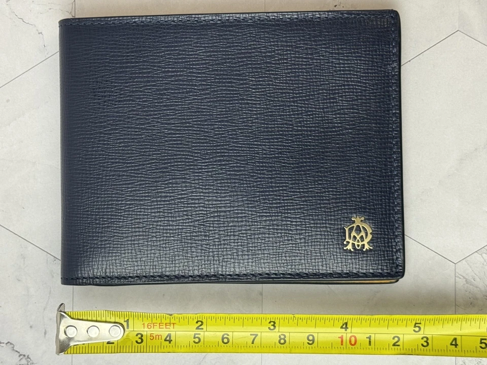 Brand New : DUNHILL : UK : Men's Wallet : Bi-Fold : BELGRAVE : L2T732N : Navy - Image 3 of 4