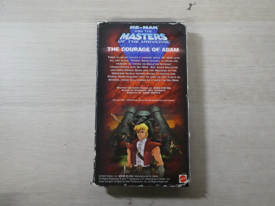 He Man And The Masters of the Universe the Courage of Adam VHS Hasbro - Image 4 of 4