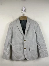 J.Crew Crewcuts Boy’s Ludlow Suit Jacket Gray Size 10 71765 $168
