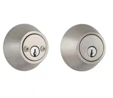 DefiantStainless Steel Double Cylinder Deadbolt